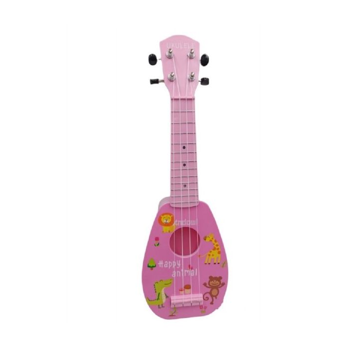 Pink andowl gitár fiúknak és lányoknak, játék, 3 év, tanulási funkció