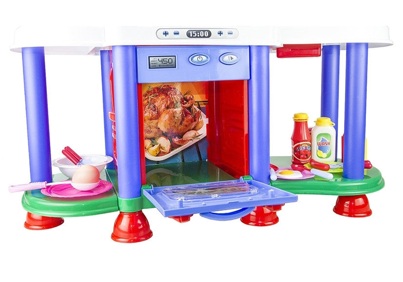 Bucatarie Divendi Little Chef cu 48 de accesorii