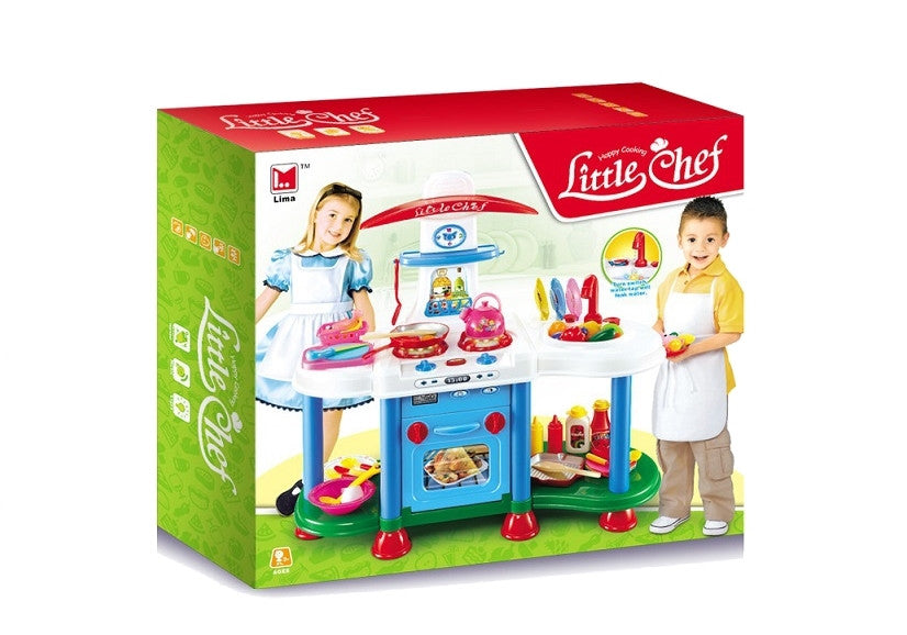 Bucatarie Divendi Little Chef cu 48 de accesorii