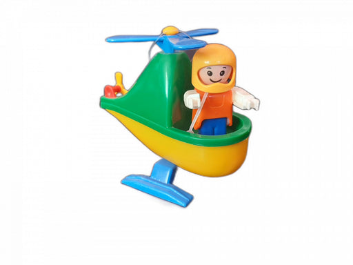 Mini avion cu figurina, 12 cm, Lena
