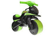 Motocicleta Ride-on de curse Doloni cu sunete si lumini, negru cu verde