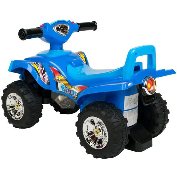 Quad premergator ride-on cu sunete si lumini, Baby Mix, albastru