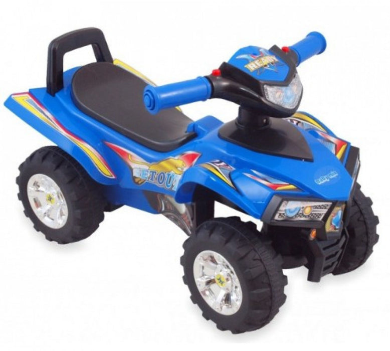 Quad premergator ride-on cu sunete si lumini, Baby Mix, albastru