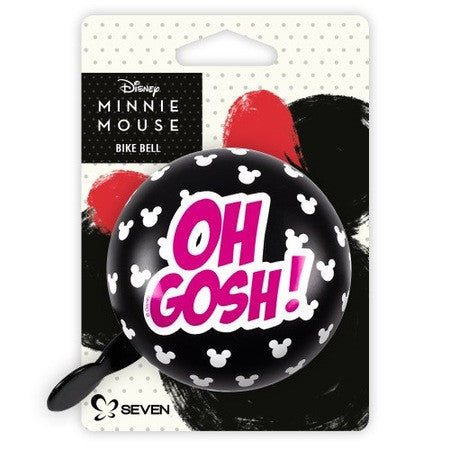 Claxon retro Seven Minnie-Oh Gosh! pentru bicicleta, negru