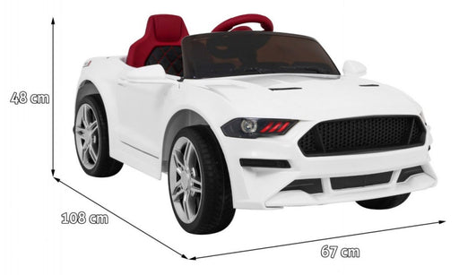 Masinuta electrica GT Sport, alb