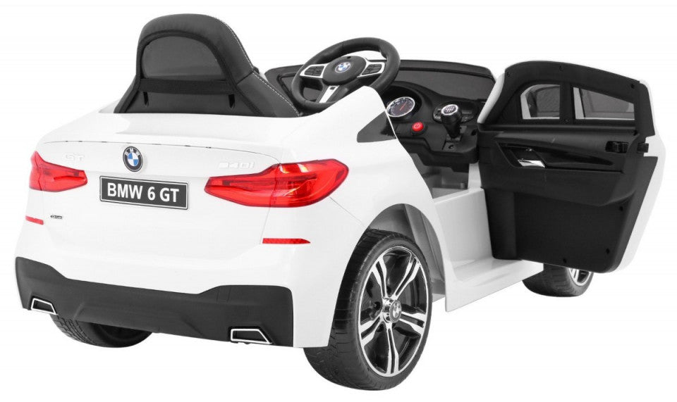 Masinuta electrica BMW 6 Series GT, alb