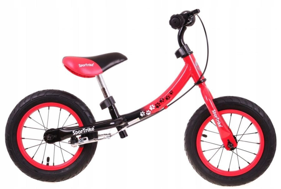 Bicicleta fara pedale cu cadru reversibil Boomerang WB-06, rosu