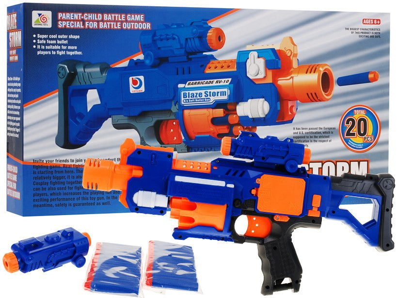 Arma de jucarie Blaze Storm, pusca semi automata cu baterii cu 20 gloante