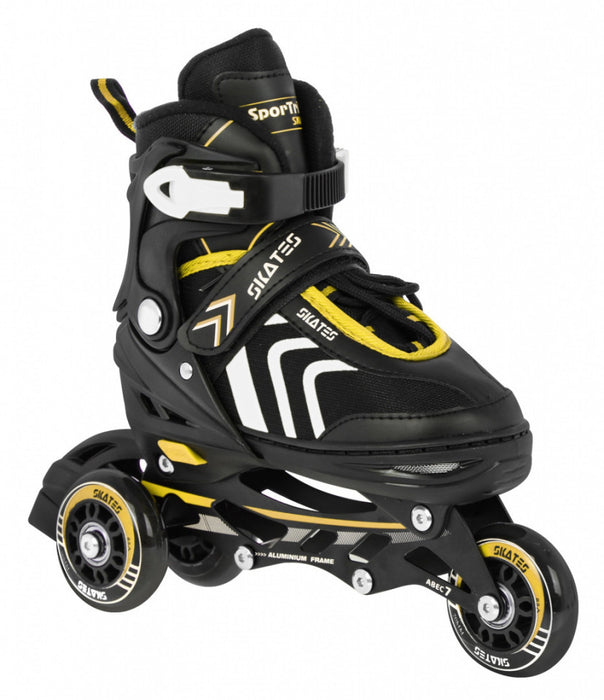 Role pentu copii SporTrike 4 in 1, 34-38 ,galben