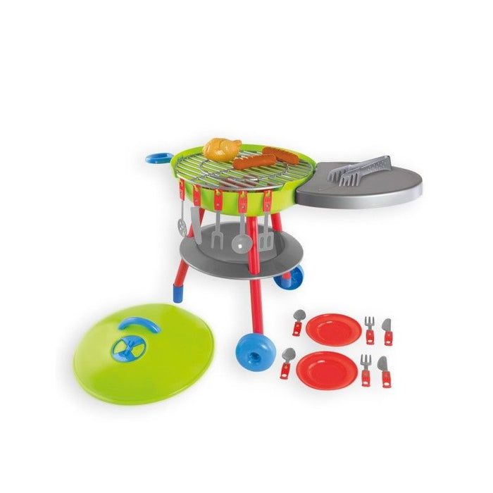 Grill Barbecue de jucarie Mochtoys, cu blat de lucru