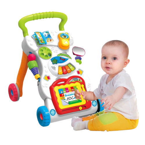 Antepremergator educational cu sunete si lumini, Baby Mix