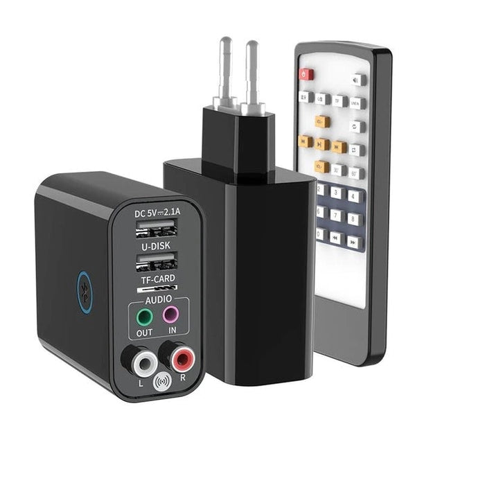 Adaptor 2 in 1 Audio Bluetooth, Receptor si Emitator, BT 5.0, USB Play, RCA, Redare U Disk/Card