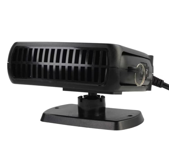 Aeroterma auto cu functii multiple de ventilare, incalzire, dezghetare si dezaburire, 150W, 12V, negru