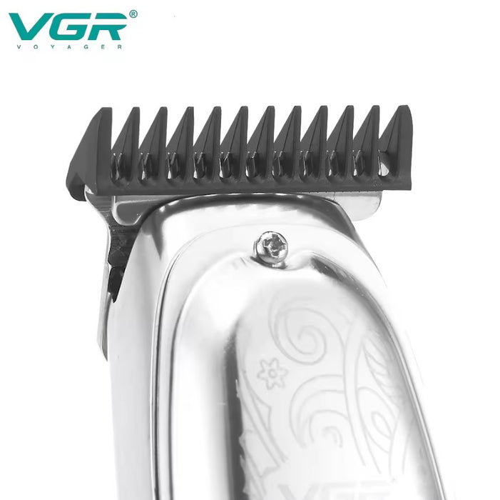 VGR VGR VGR V-061 Trimmer, USB, 3W, LCD дисплей, сребро