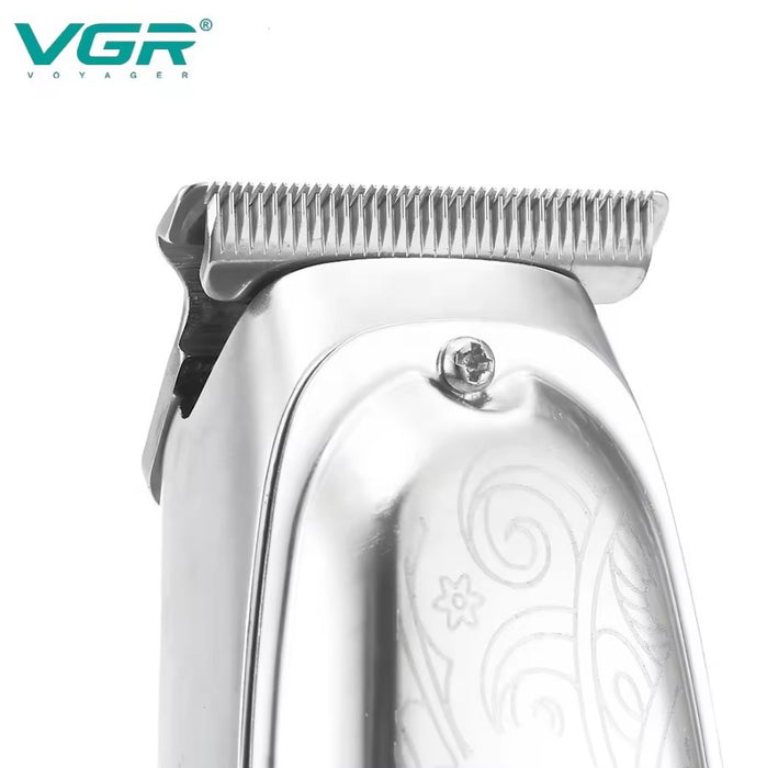 Vgr Vgr Vgr V-061 Trimmer, USB, 3W, LCD kijelző, ezüst