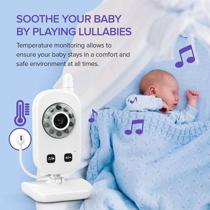 Σύστημα παρακολούθησης βίντεο και ήχου για το μωρό, ασύρματο