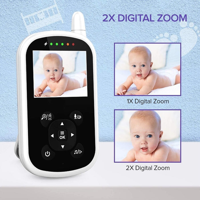 Video és audio megfigyelő rendszer a baba számára, vezeték nélküli