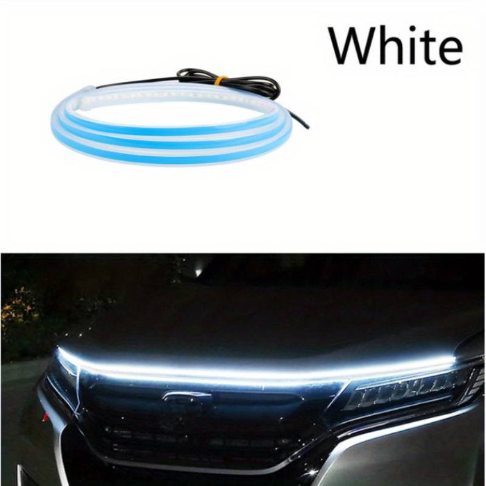 LED -sáv az autó motorháztetőjéhez, 180 cm hosszú, IP67, White Light