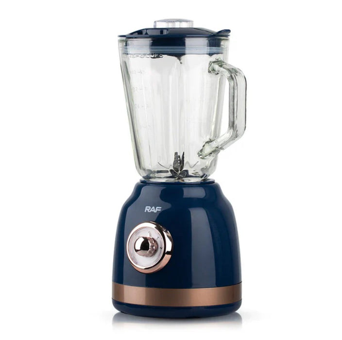 Blender electric RAF R-2827L cu cana din sticla, 1.5l, 1000W + Rasnita pentru cafea