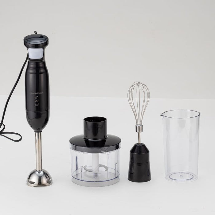 Electric Hand Blender, SC-8041, с 4 аксесоари, 400W, черно