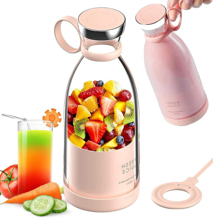 Blender electric portabil SMOOTHIE & SHAKE, Capacitate 420 ml, Putere 40W