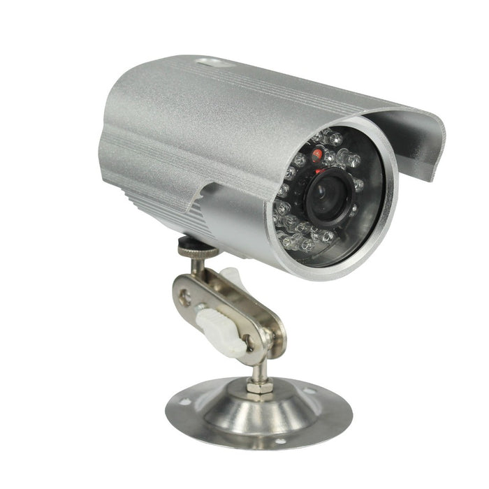 720p CCTV IR Camera Surveillance, με αποθήκευση καρτών TF, Plug & Play USB, Αισθητήρας CMOS, Silver