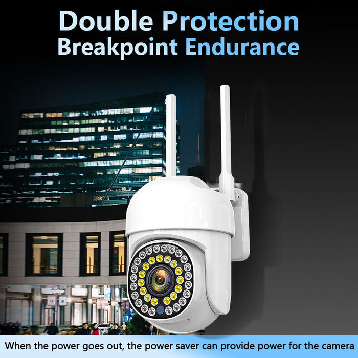 2MP SMART, Wi-Fi IP CCTV CAMERANCE CAMERACE, Αισθητήρας φωτός και κίνησης, υπέρυθρες, ειδοποιήσεις, λευκό