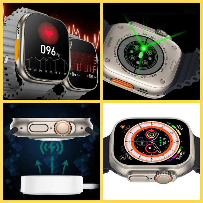 Óra Smartwatch Z68 Ultra Premium, 1,9 hüvelyk, Android/iOS