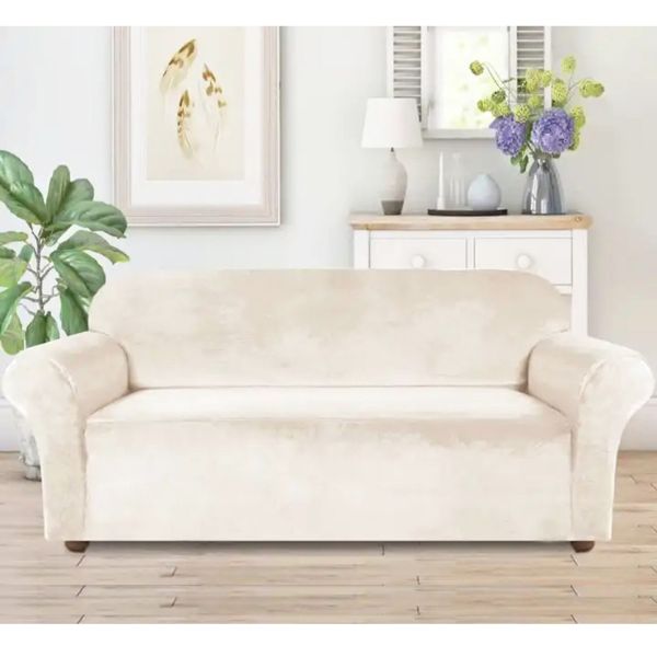 Universal 3 -Place Sofa Cover, 190 x 230 cm, μπεζ μεγέθη