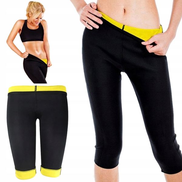 Παντελόνια νεοπρένης για αναδιαμόρφωση σώματος και αδύναμα, sweatpants ζεστά διαμορφωτές - μέγεθος m - xl