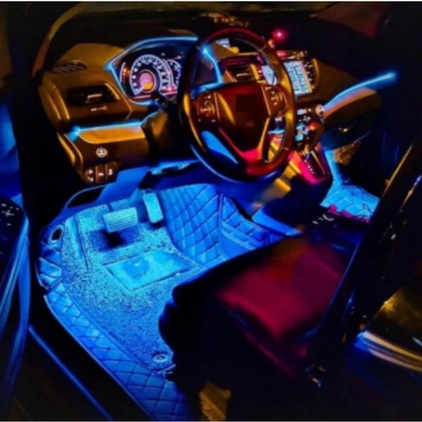 Φώτα αυτοκινήτου κιτ 48 LED, φωτισμός RGB, έλεγχος τηλεχειριστηρίου