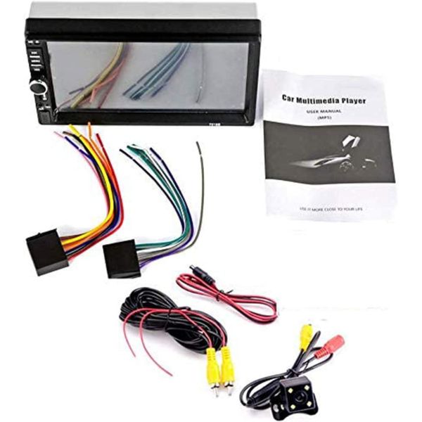 Sistem multimedia auto cu display LCD tactil de 7 inch