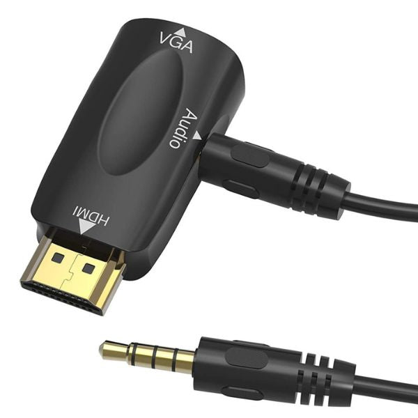 Adaptor HDMI la VGA, compatibil cu smartphone si tablete