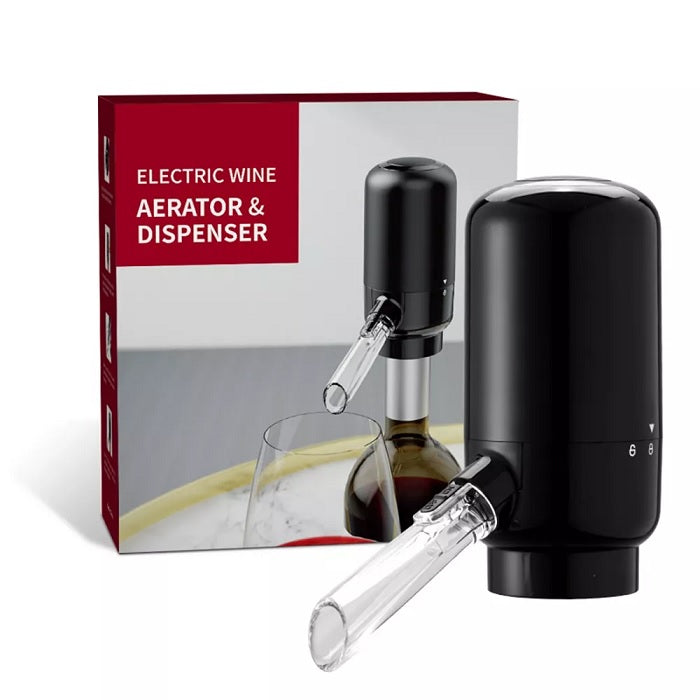 Aerator/Decantor electric pentru vin, dispenser electric pentru sticle