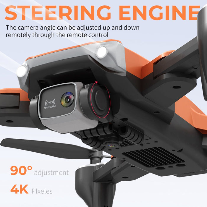 Sky90 Drone с 4K 90 ° Dual Camera, 45 минути полет, с дистанционно управление