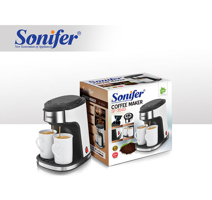 Filtru/Expresor cafea Sonifer Sf-3540 450W + 2 cesti cadou