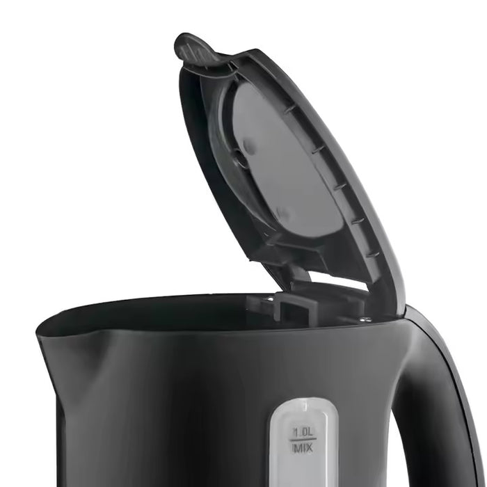 Electric Kettle, RAF, 900W, 1L χωρητικότητα, λευκό/μαύρο