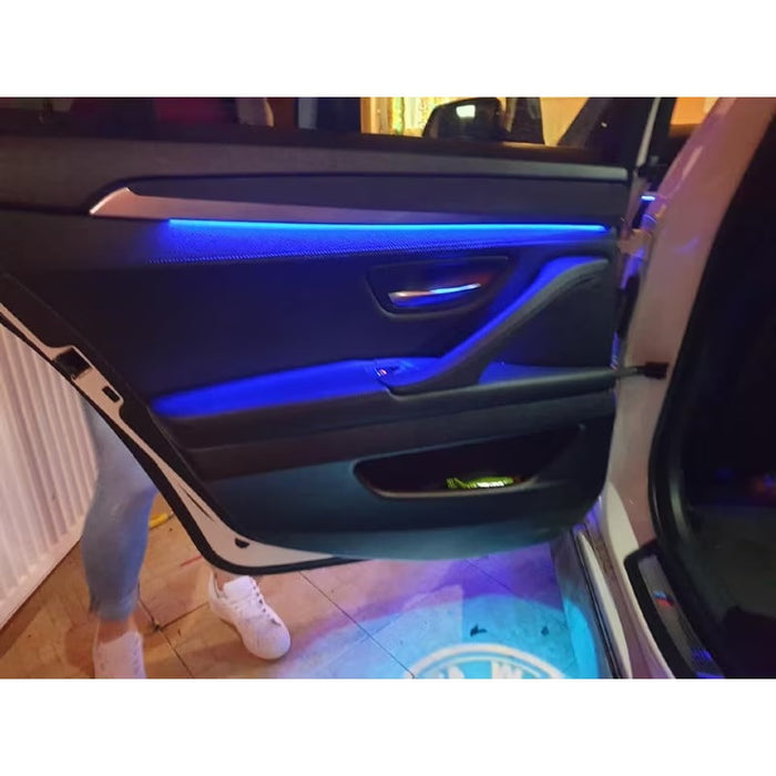 Нишка за атмосферни светлини Auto, Neon RGB, контрол от приложението на телефона, дълъг 6m