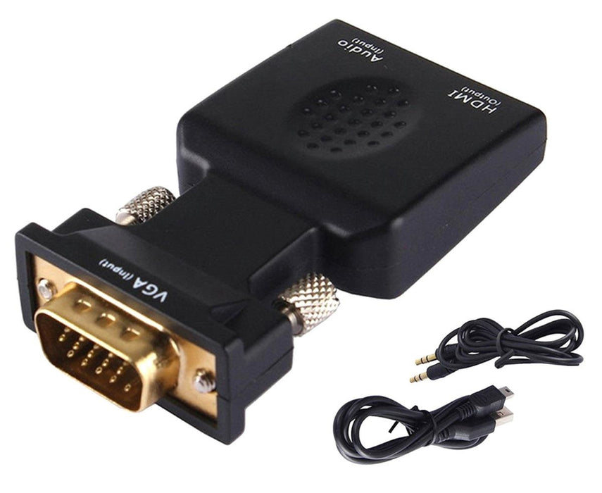 VGA конвертор (D-Sub) в HDMI Plug & Play, Full-HD