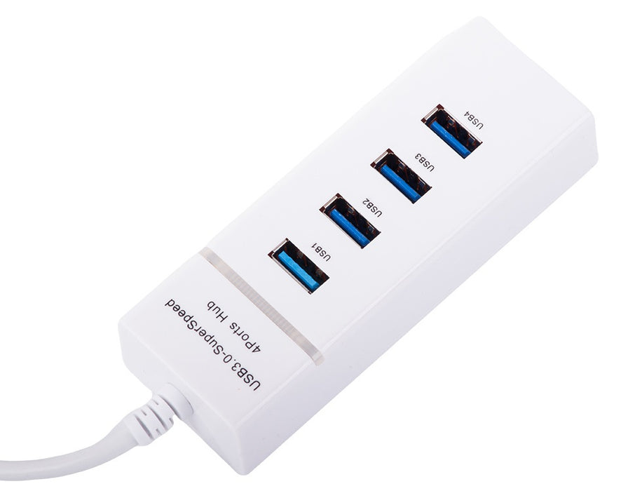 USB HUB 4 portos USB 3.0 sebességátvitel akár 5 Gbps -ig