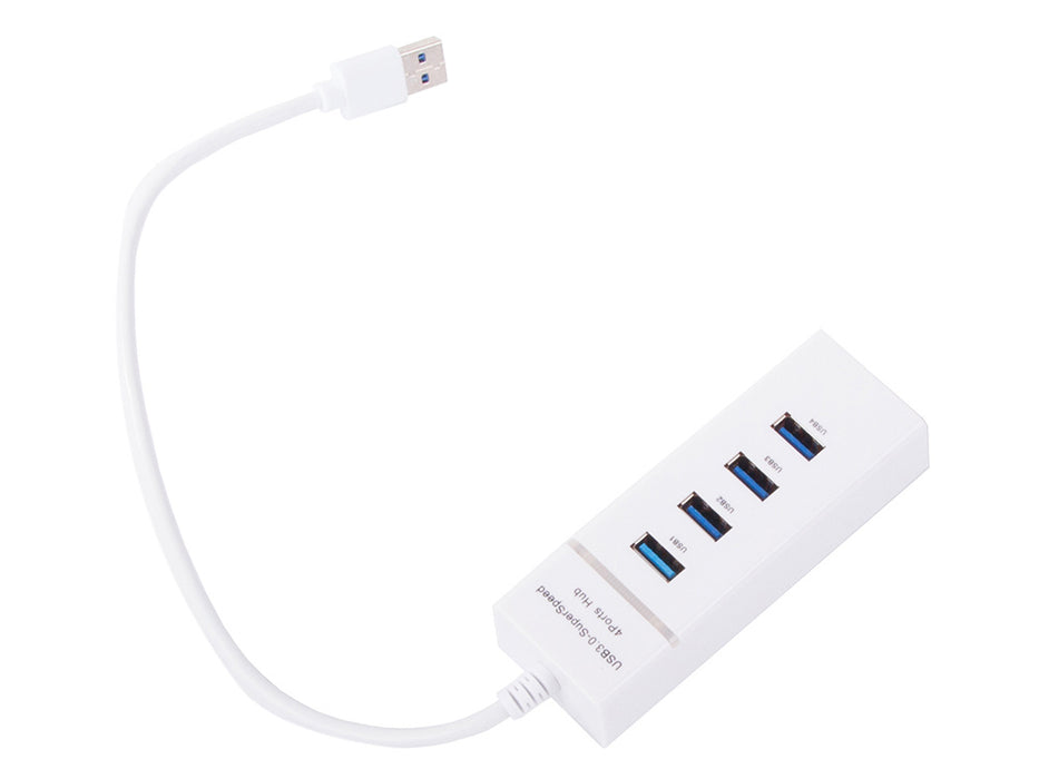 USB HUB 4 portos USB 3.0 sebességátvitel akár 5 Gbps -ig