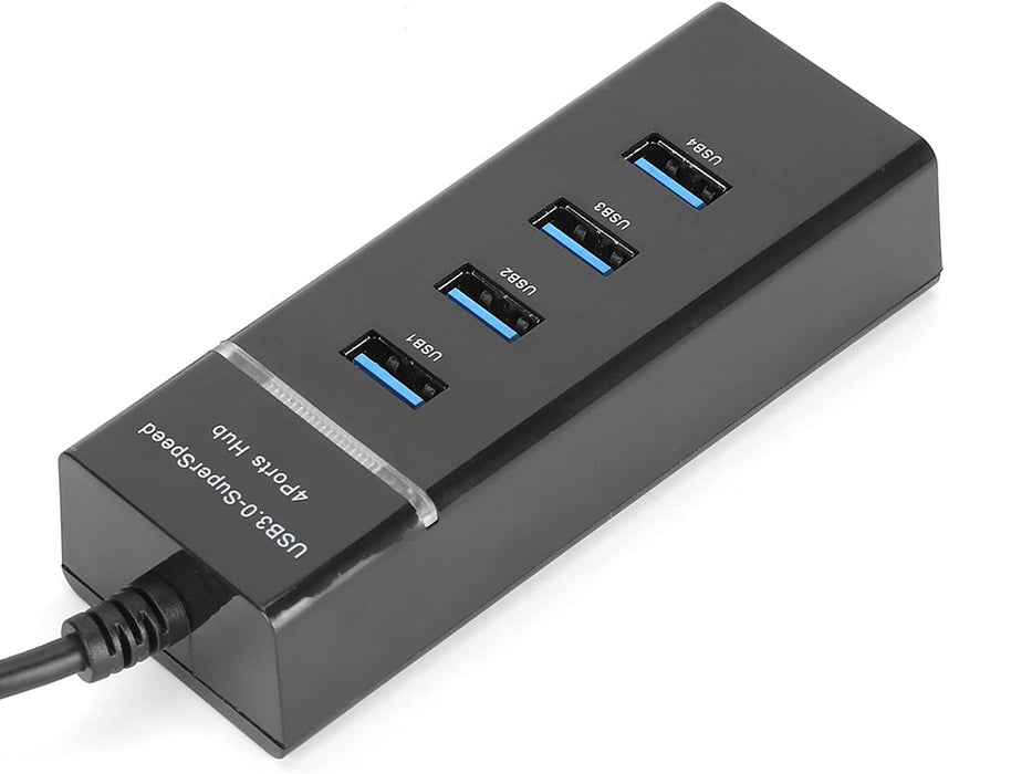 USB главина с 4 порта USB 3.0 скорост прехвърляне до 5Gbps