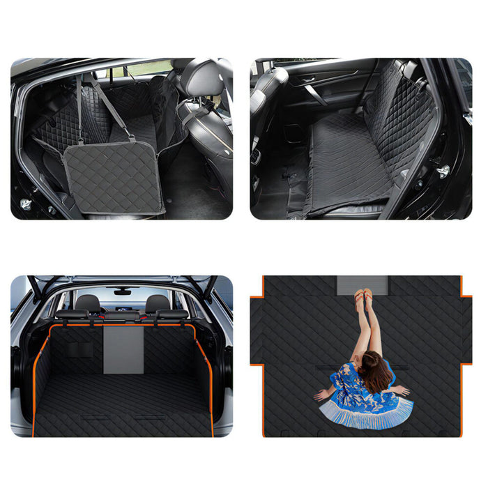 Husa auto de protectie pentru animale de companie, CMD-07, Universala, Impremeabila, Negru