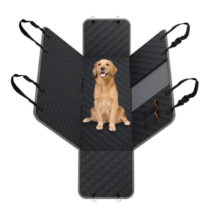 Husa auto de protectie pentru animale de companie, CMD-07, Universala, Impremeabila, Negru