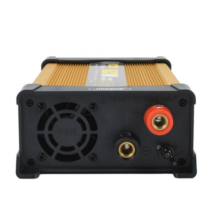 Andowl KS1500 Autófeszültség -inverter, 1500W, 12 V, 220 V, 26 x 11 x 6,5 cm, arany