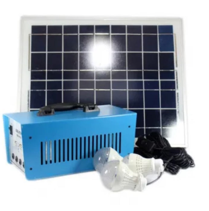 Solar Kit GD-8018 fejlett 3 izzóval multifunkcionális zseblámpa