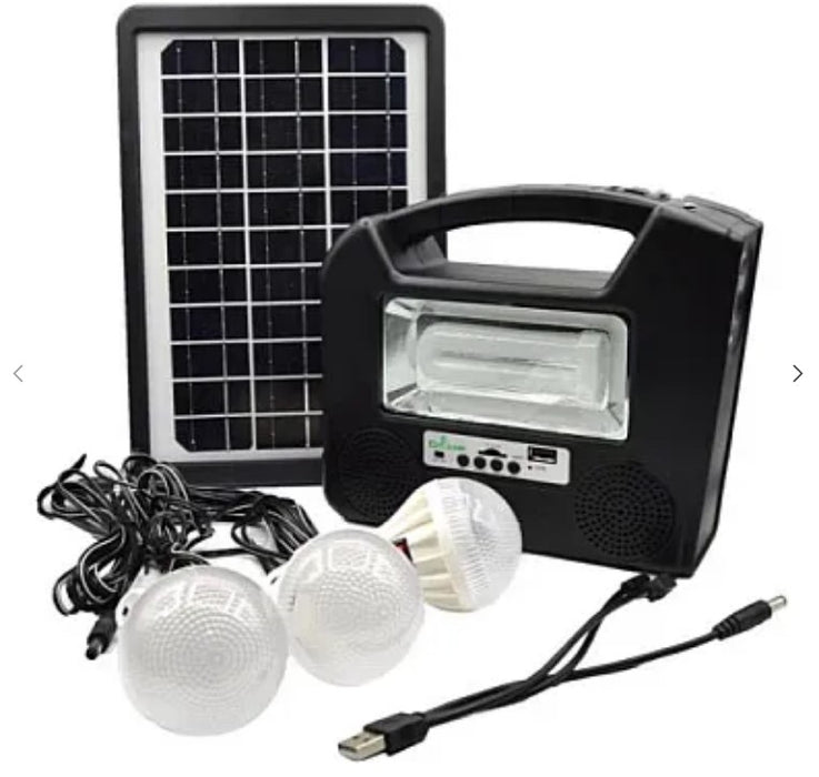 Kit panou solar CCLAMP CL-26 CU Radio si player mp3