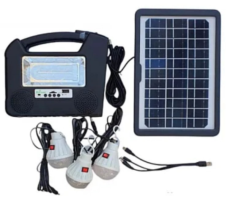 Kit panou solar CCLAMP CL-26 CU Radio si player mp3