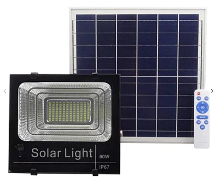 Kit proiector solar 60W cu telecomanda HA