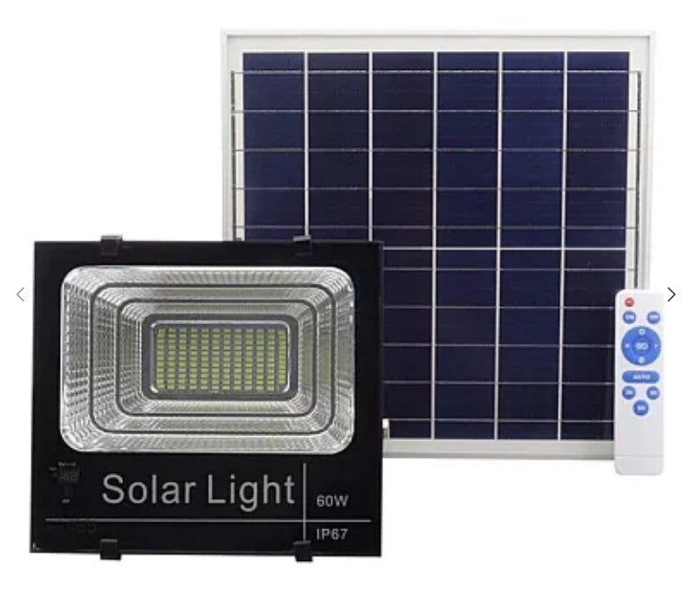 Kit Solar Projector 60W με τηλεχειριστήριο